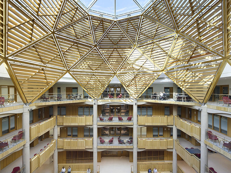 1 view of the great hall stephen a schwarzman centre for the humanities university of oxford photograph c hufton crow