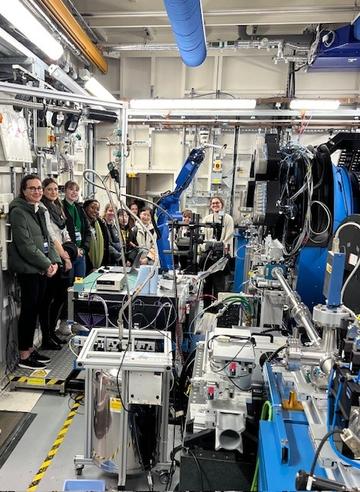 Students visit Diamond Light Source